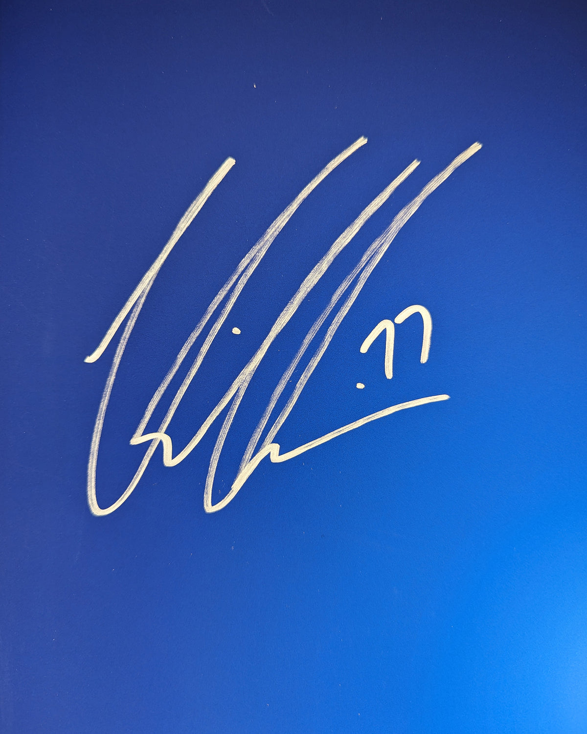 Minimalist Stanley Cup 2020 Poster Print - Victor Hedman Signed - Beckett Authenticated