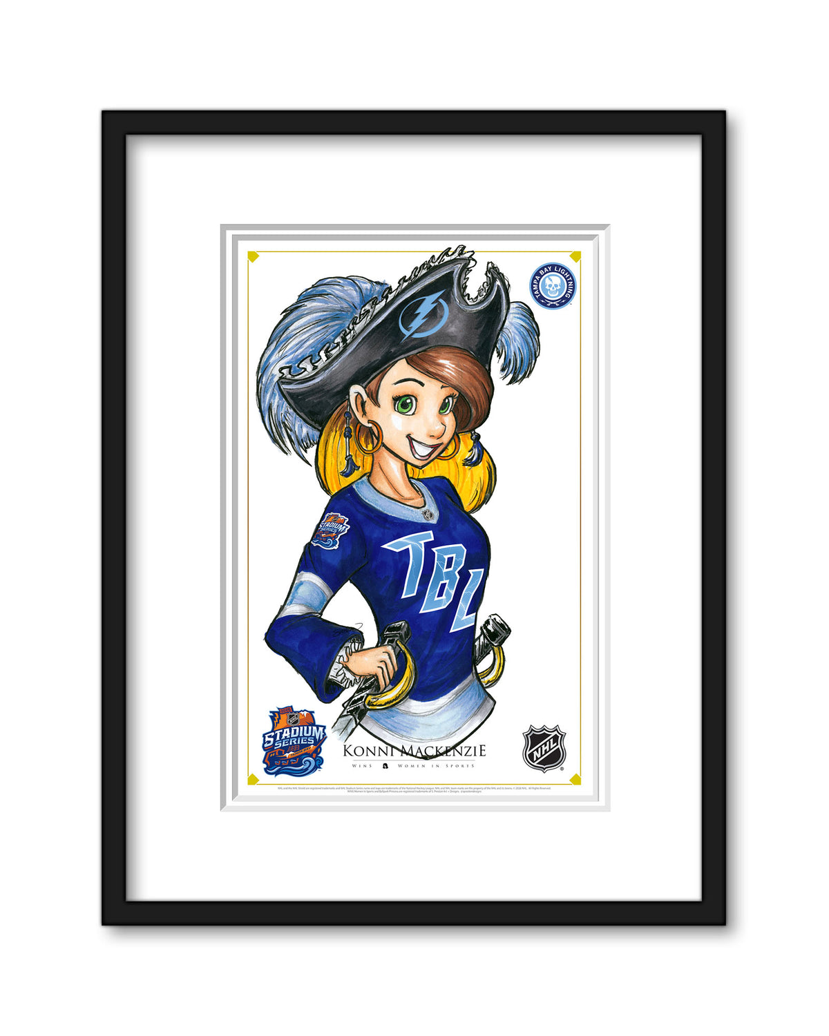 WinS® Konni Mackenzie Stadium Series 2026 Tampa Bay Art Print