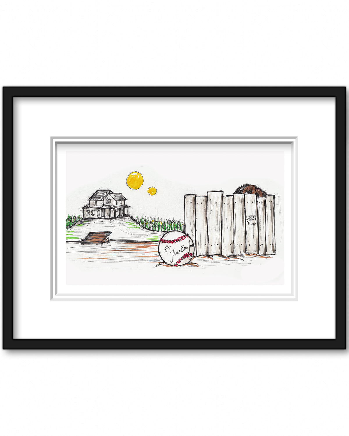 Remembering James Earl Jones Tribute Sketch Print