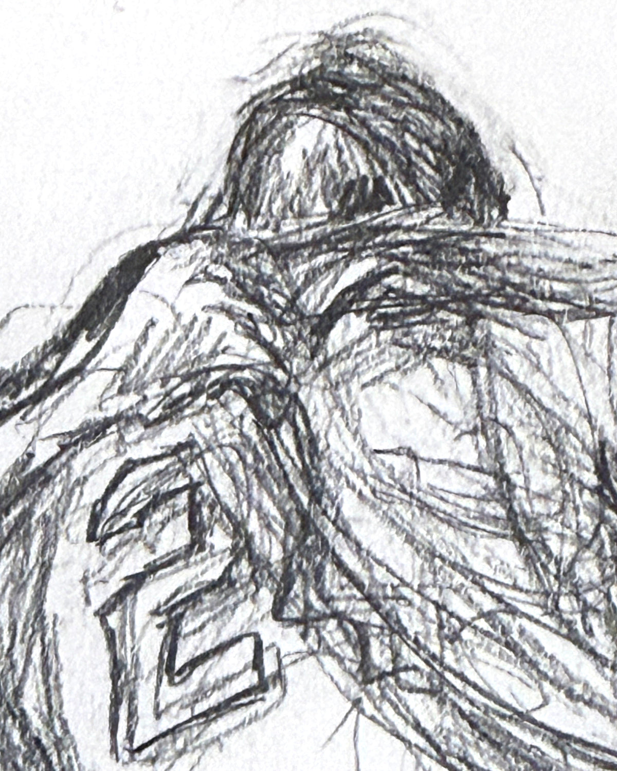 Remembering Mamba Original Tribute Sketch Print