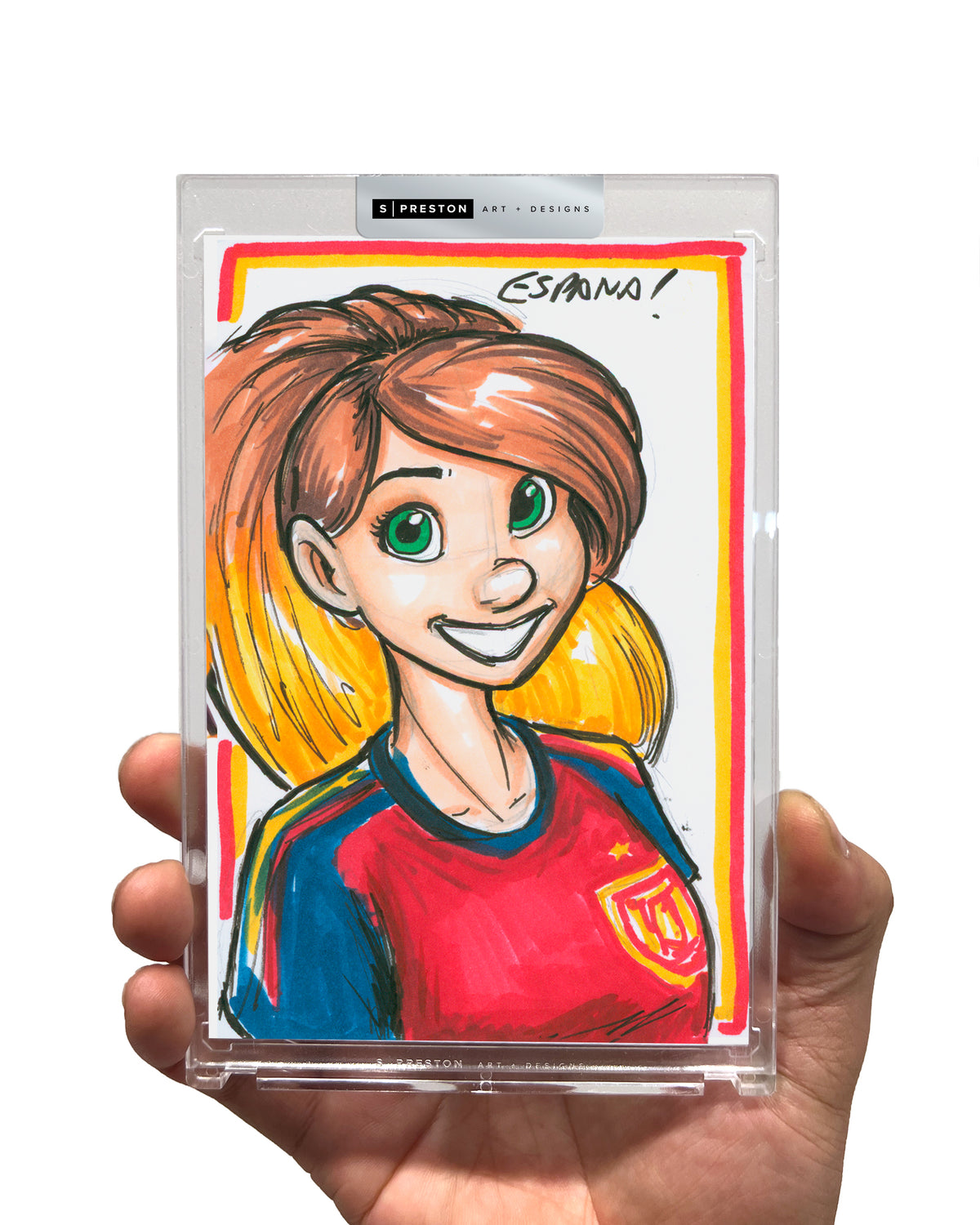 WinS® Every Day Konni Mackenzie Original Art - Espana