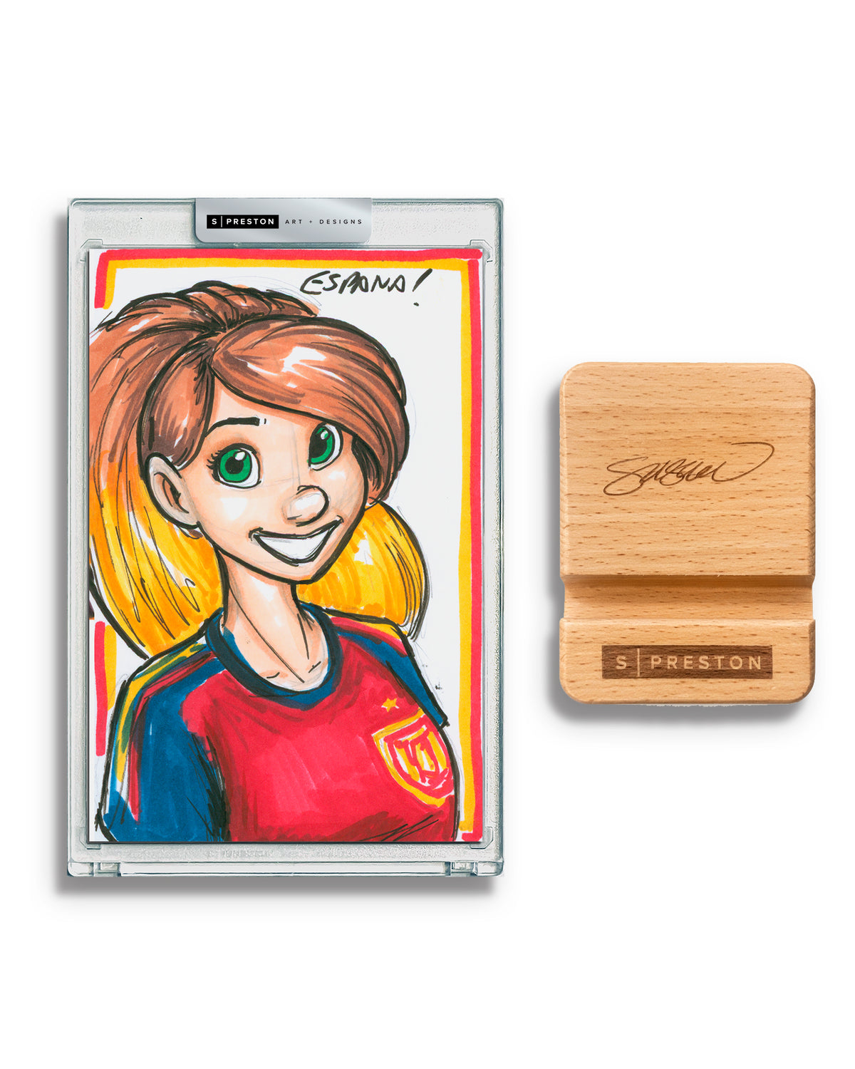 WinS® Every Day Konni Mackenzie Original Art - Espana