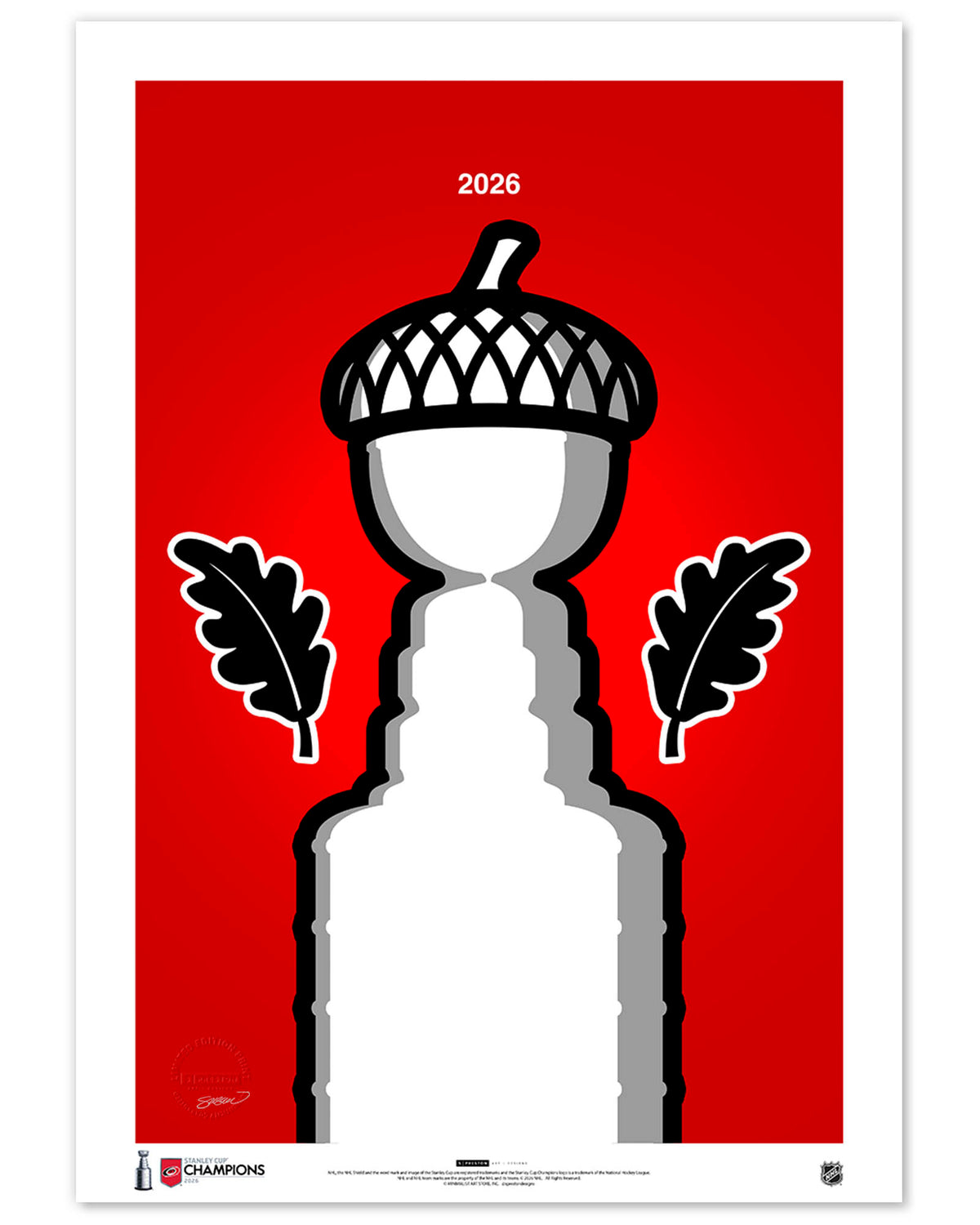 Minimalist Stanley Cup 2026 Limited Edition Art Print