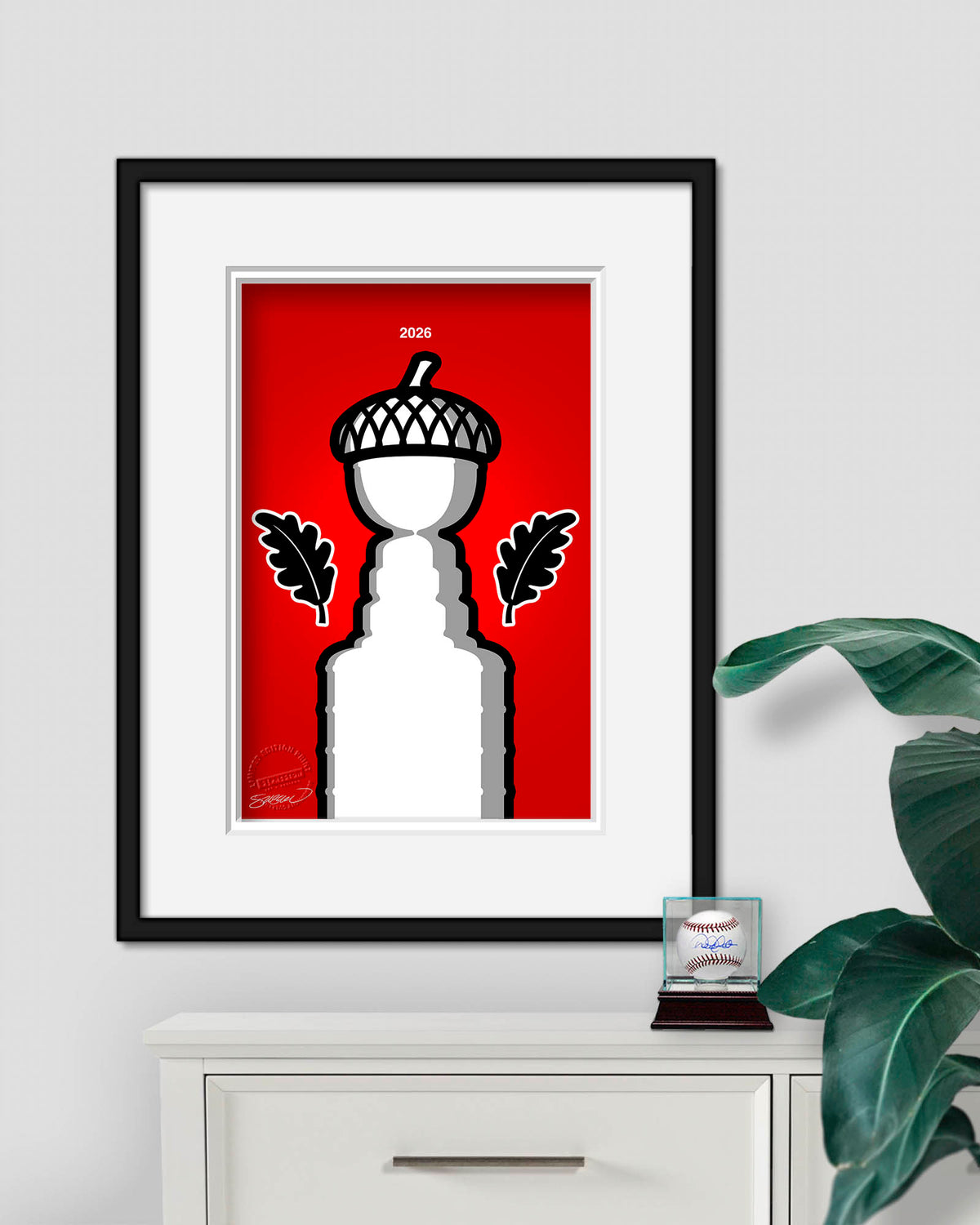 Minimalist Stanley Cup 2026 Limited Edition Art Print