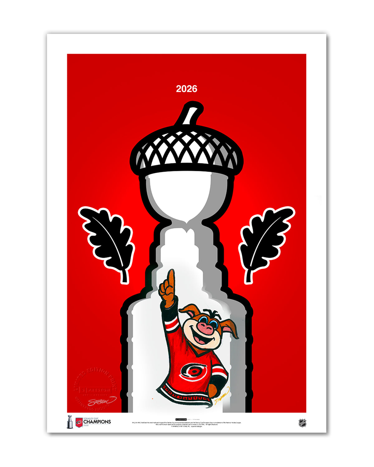 Minimalist Stanley Cup 2026 Limited Edition Art Print