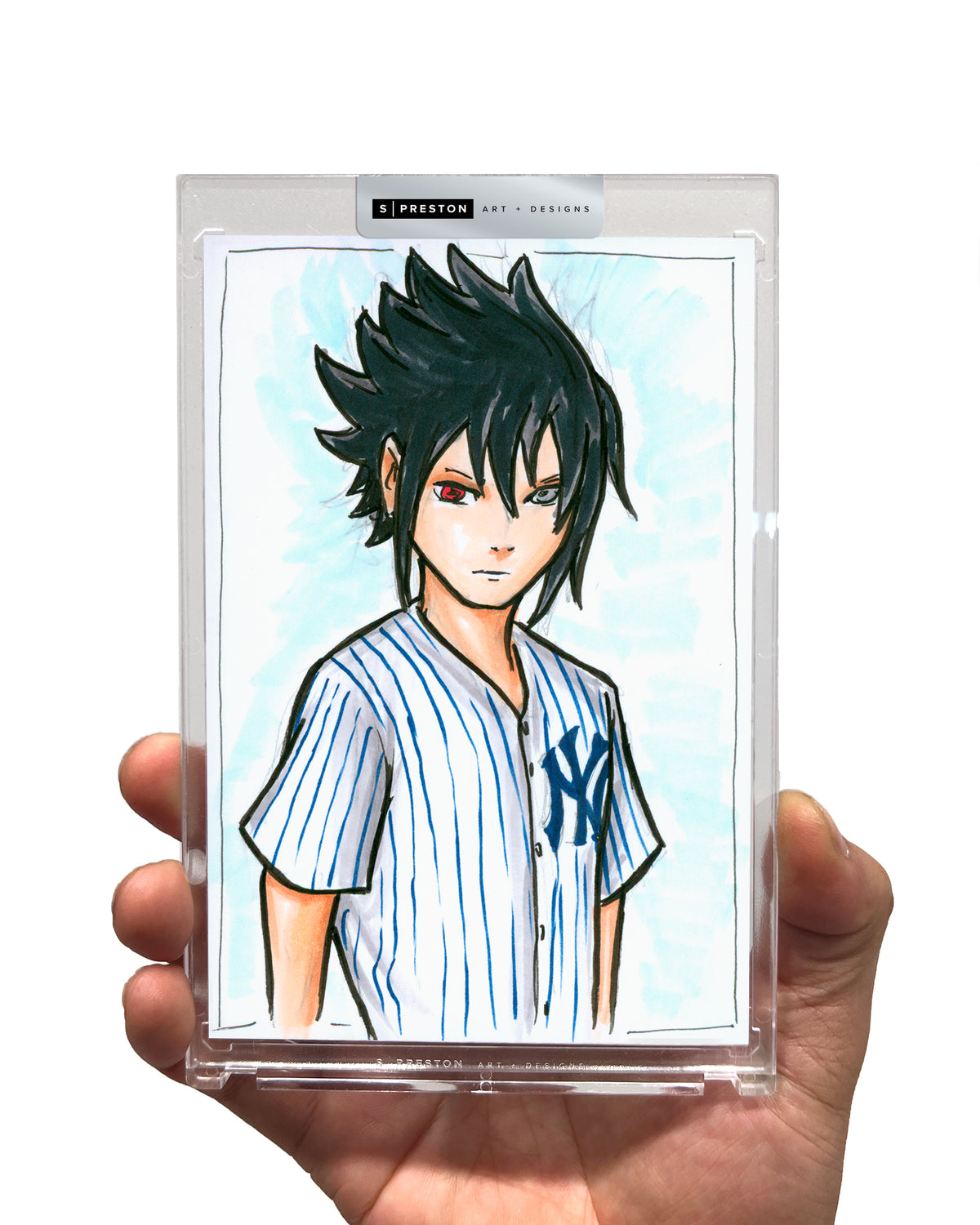 Anime Baseball Art Slab- New York Yankees - Original Art