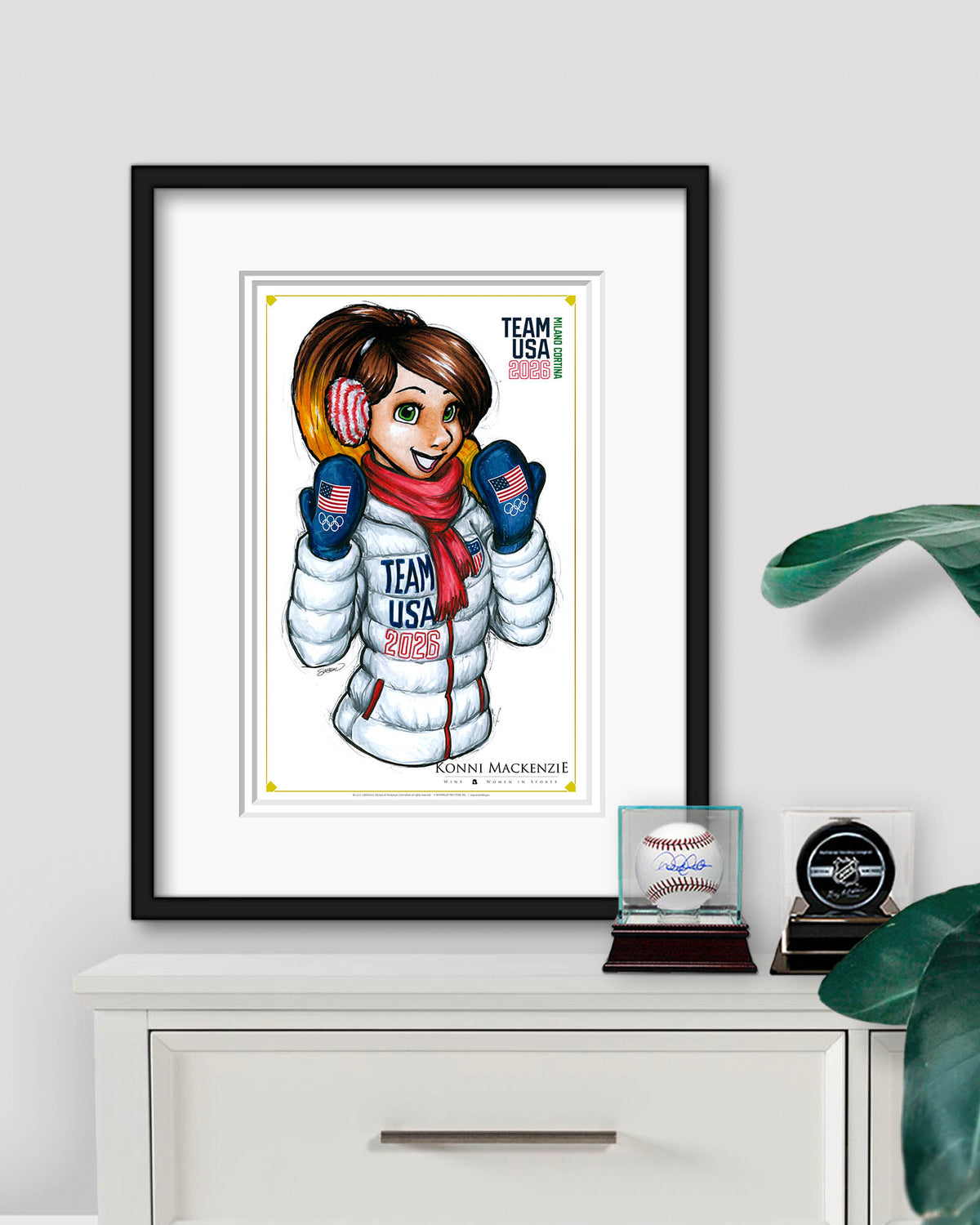 WinS® Konni Mackenzie TEAM USA Art Print