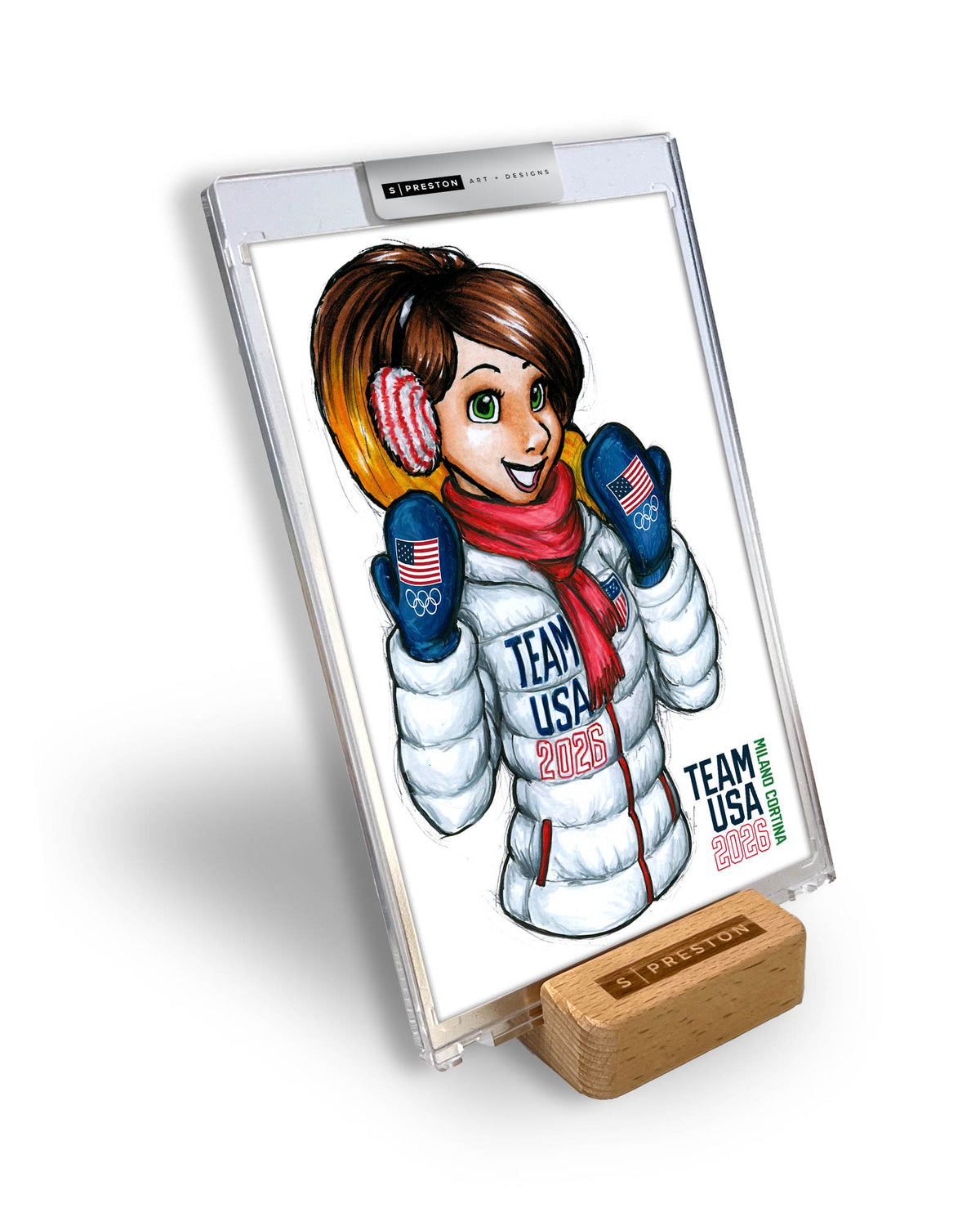 WinS® Konni Mackenzie TEAM USA Art Print