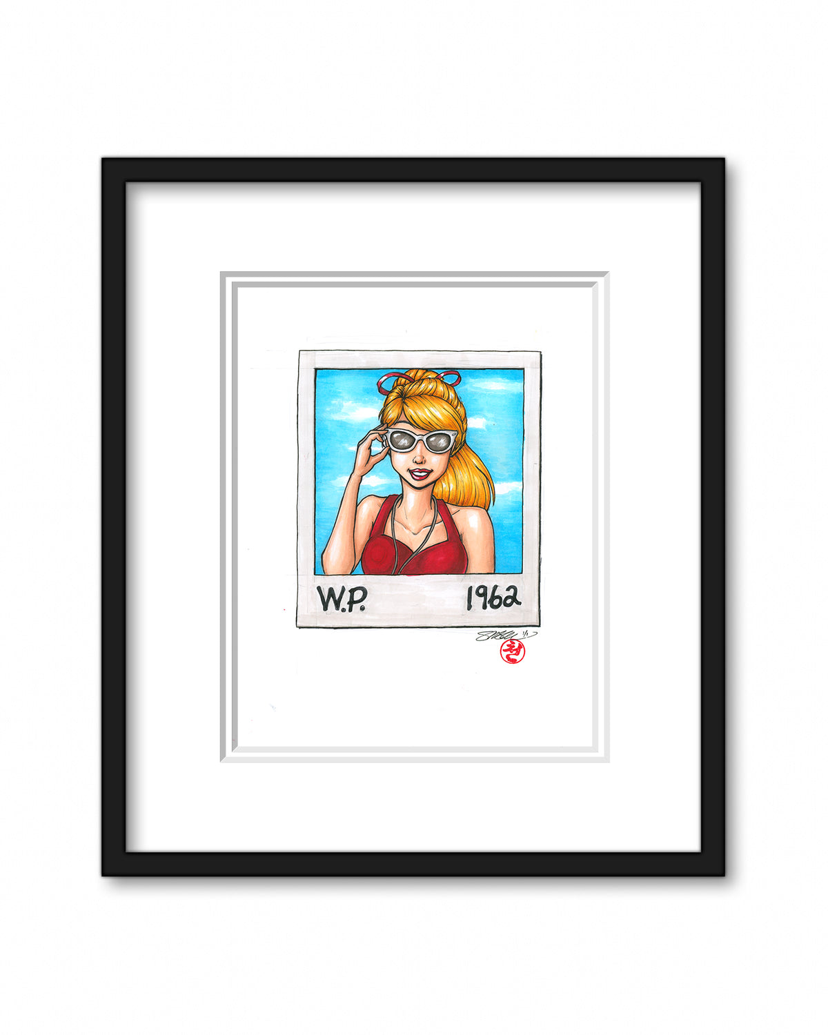 Squint's First Love Sketch Original Art