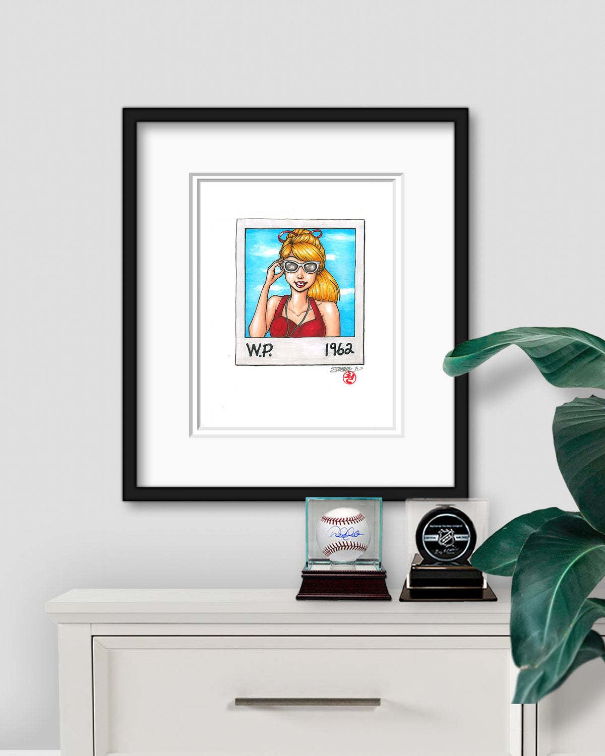 Squint's First Love Sketch Original Art