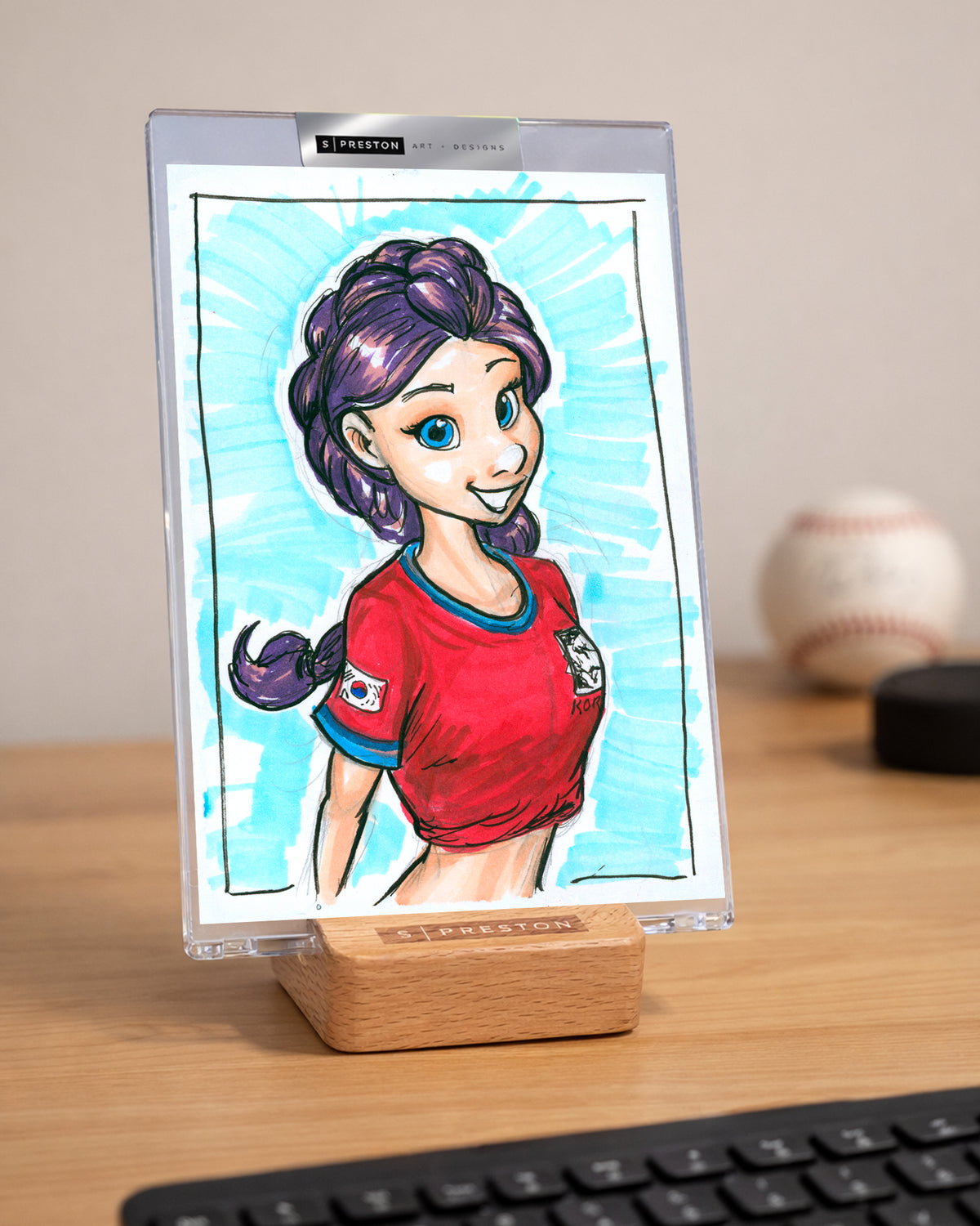 Footy Demon Hunter Original Art - South Korea
