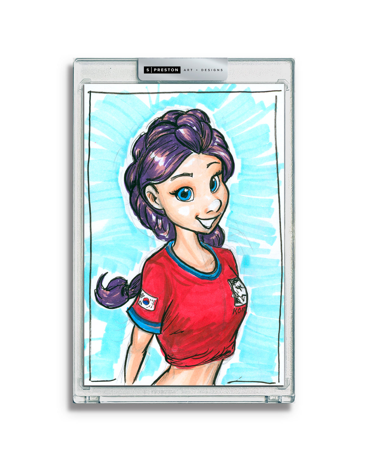 Footy Demon Hunter Original Art - South Korea