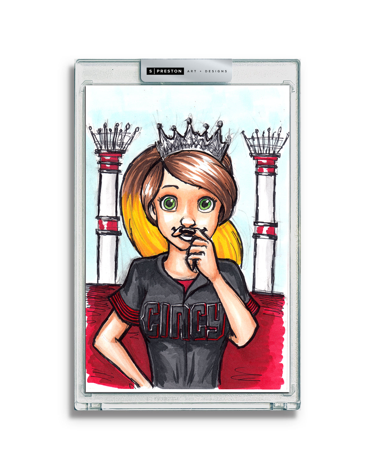 WinS® Every Day Konni Mackenzie Original Art Card Slab 2023-06-26