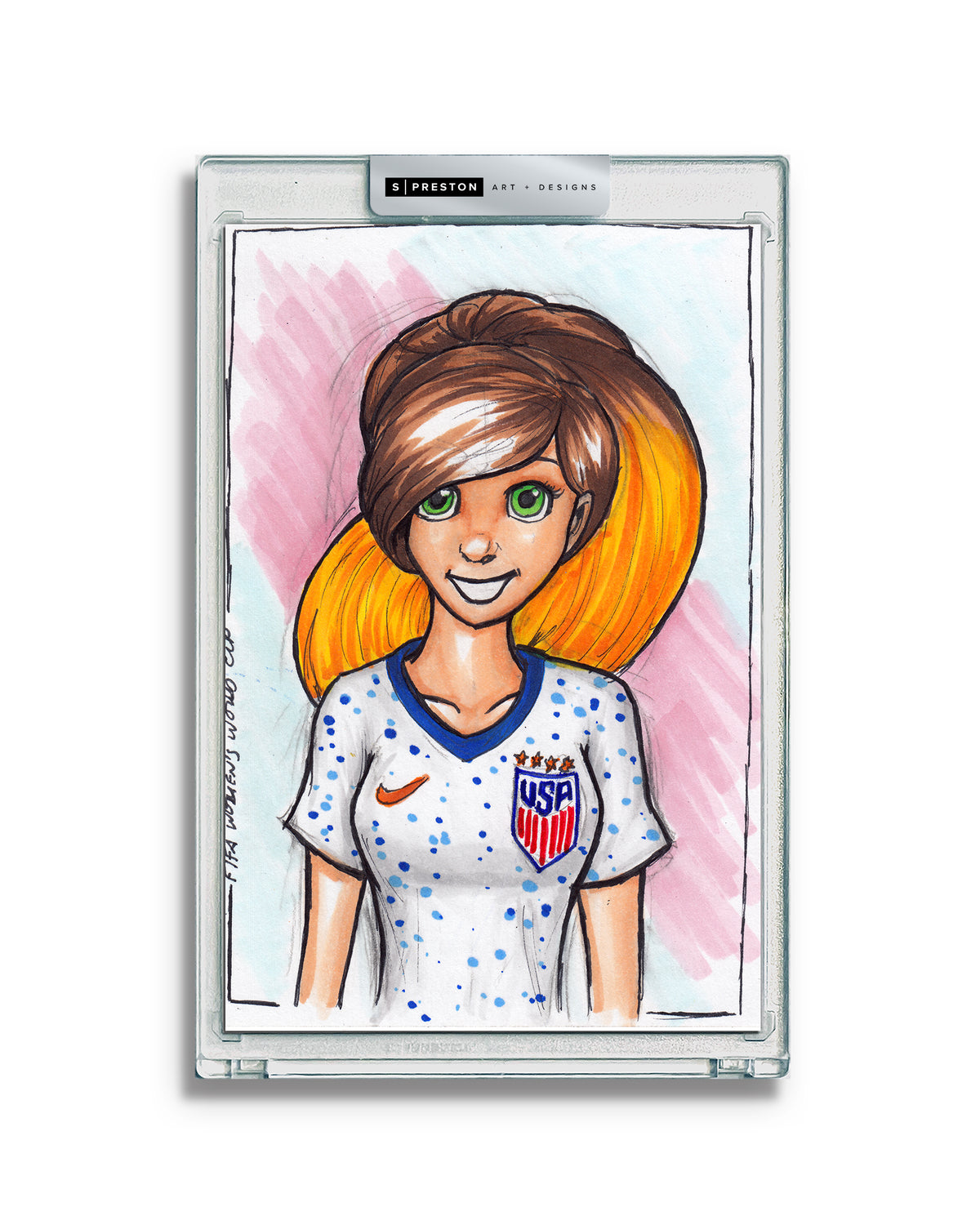 WinS® Every Day Konni Mackenzie Original Art Card Slab 2023-07-19