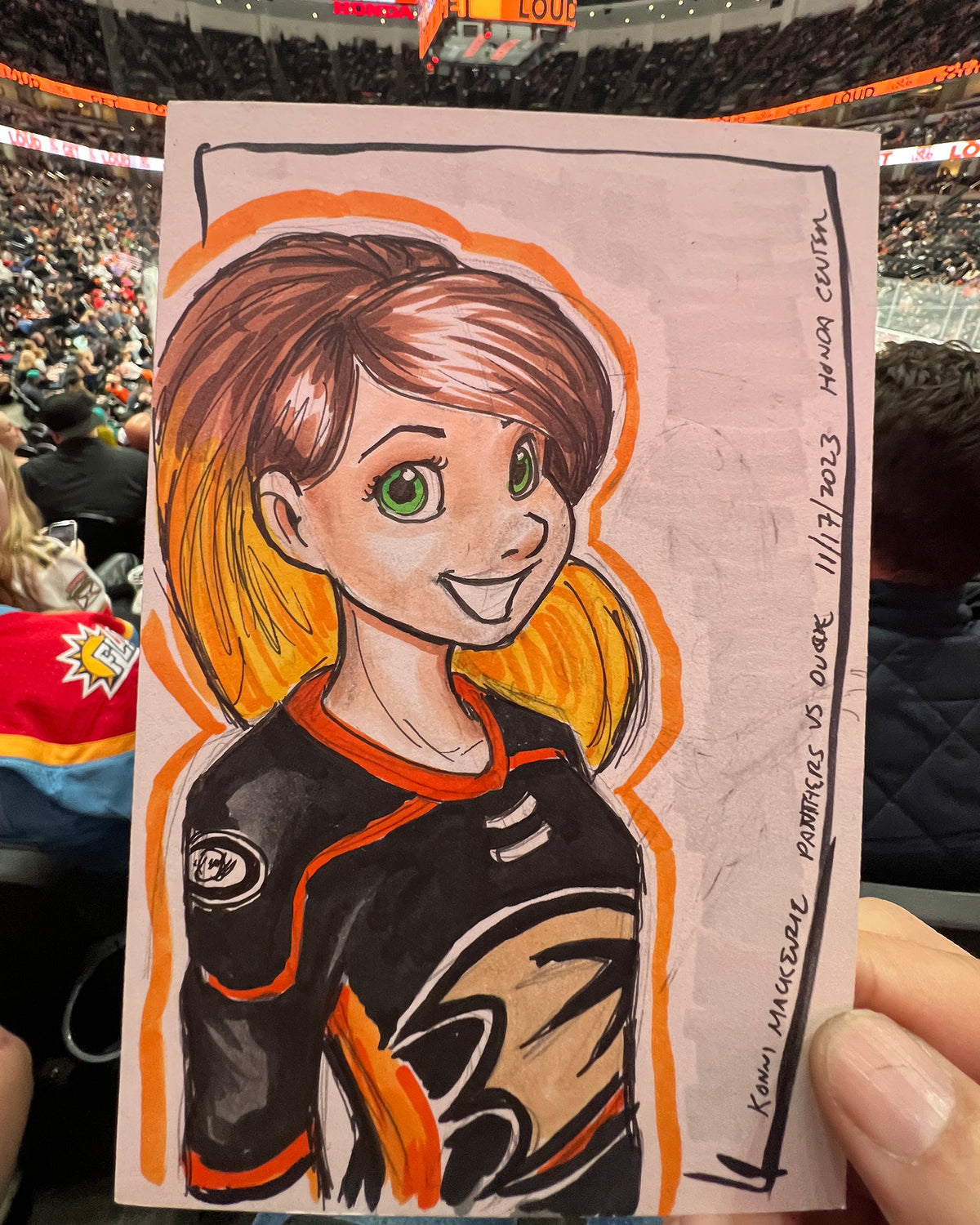 WinS® Every Day Konni Mackenzie Original Art Card Slab 2023-11-18