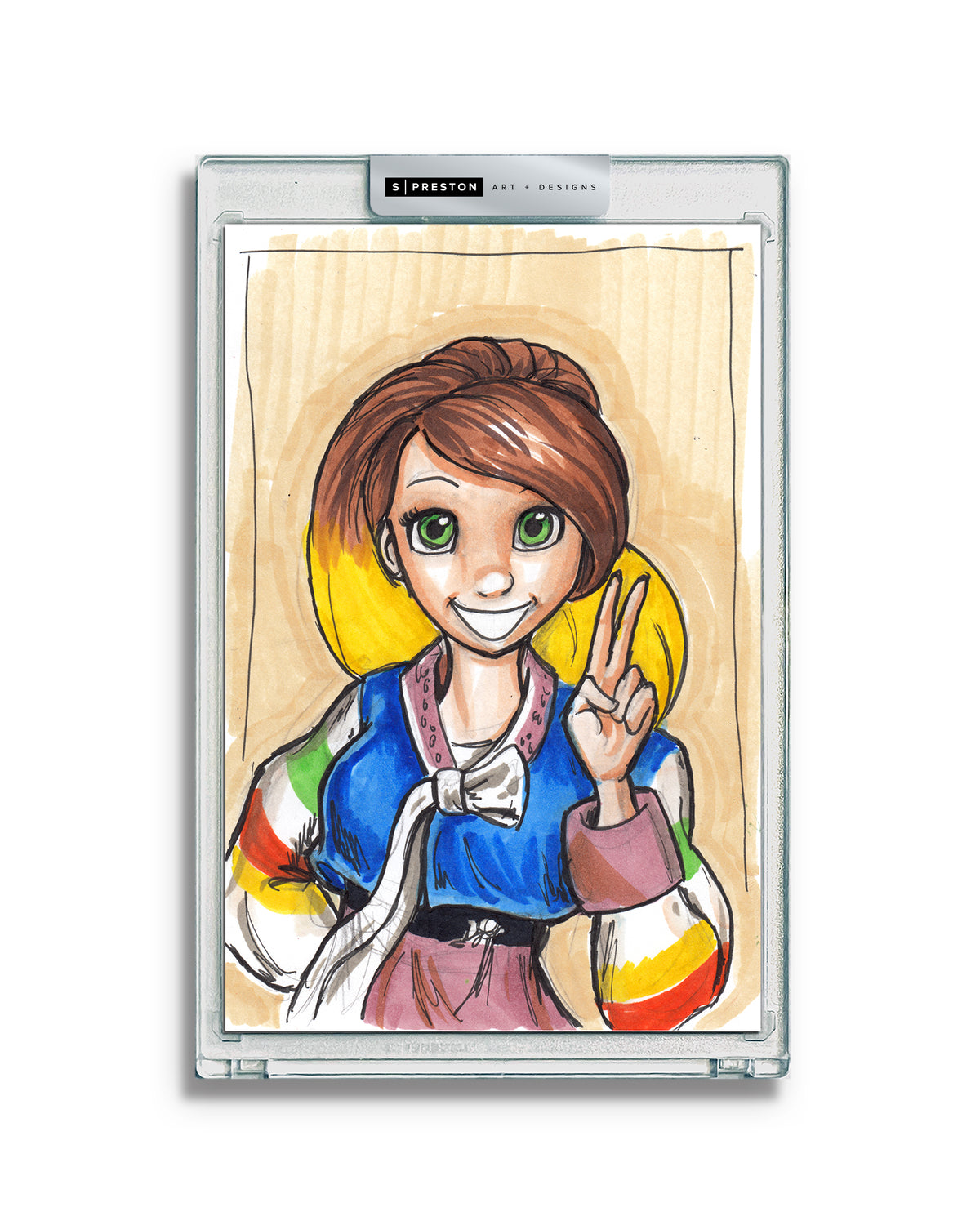 WinS® Every Day Konni Mackenzie Original Art Card Slab 2024-03-17