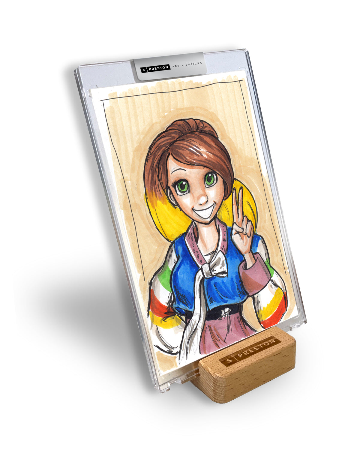 WinS® Every Day Konni Mackenzie Original Art Card Slab 2024-03-17