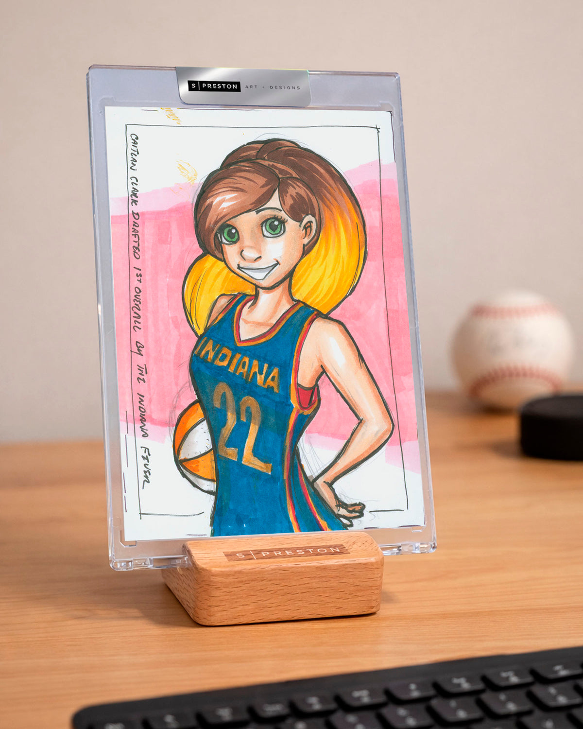 WinS® Every Day Konni Mackenzie Original Art - Indiana Fever