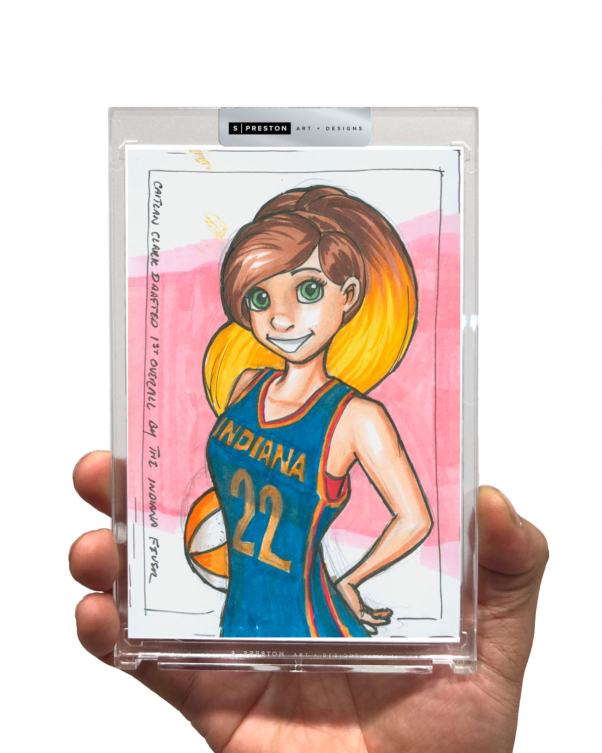 WinS® Every Day Konni Mackenzie Original Art - Indiana Fever