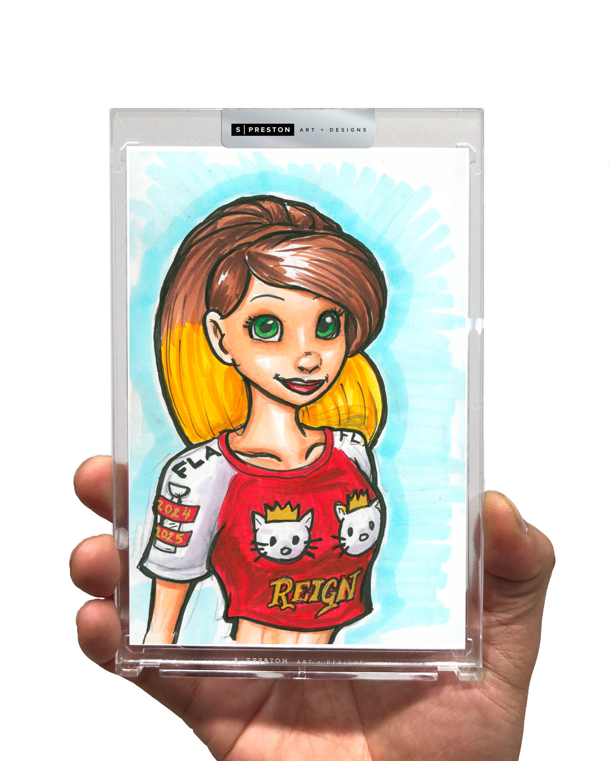 WinS® Every Day Konni Mackenzie Original Art Slab - Panthers Stanley Cup