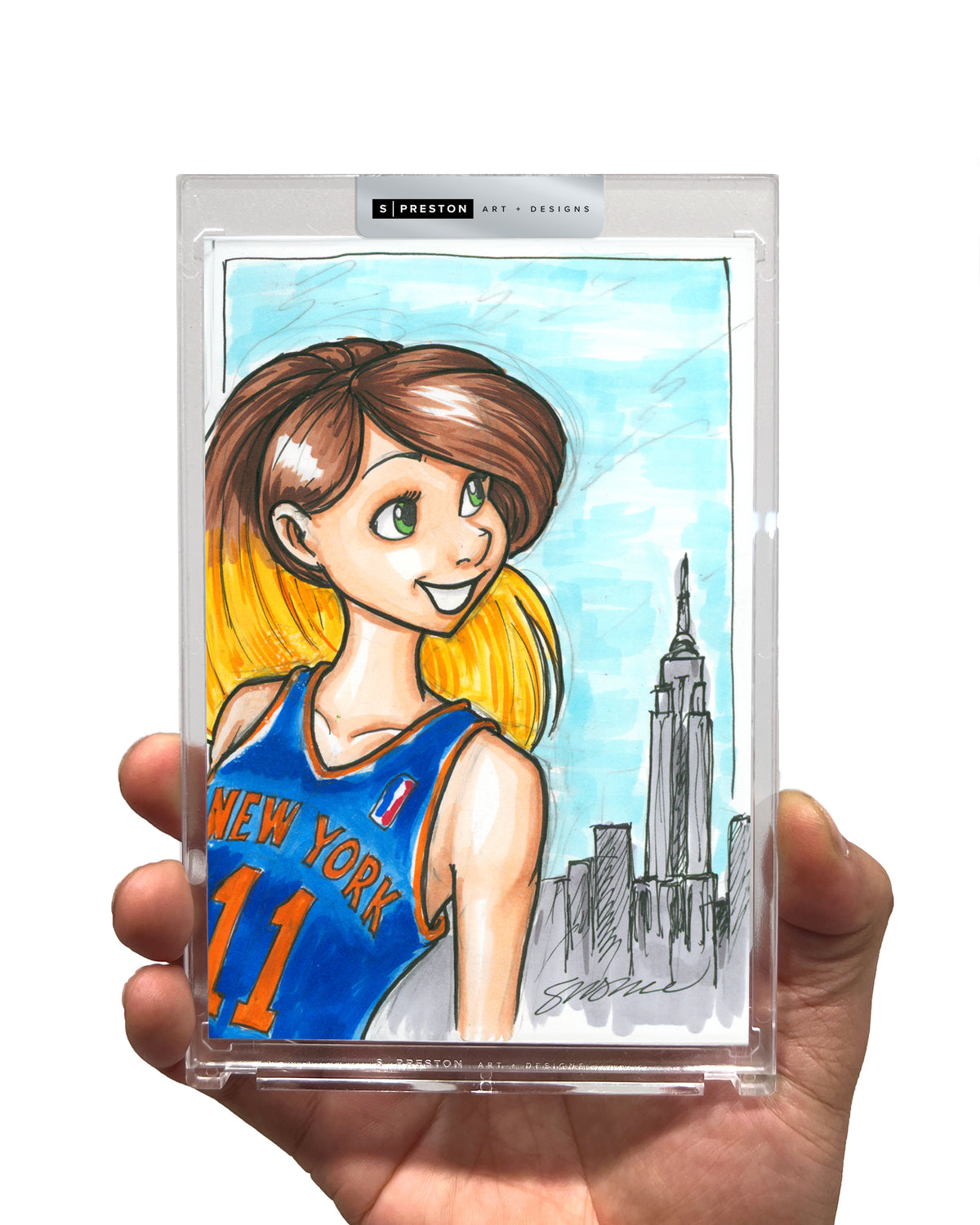 WinS® Every Day Konni Mackenzie Original Art Card Slab 2025-09-20