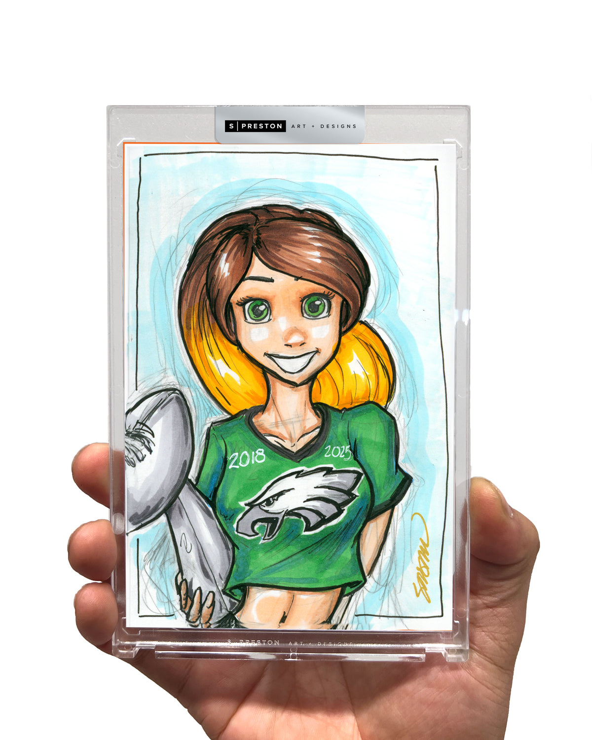 WinS® Every Day Konni Mackenzie Original Art Card Slab 2025-09-25