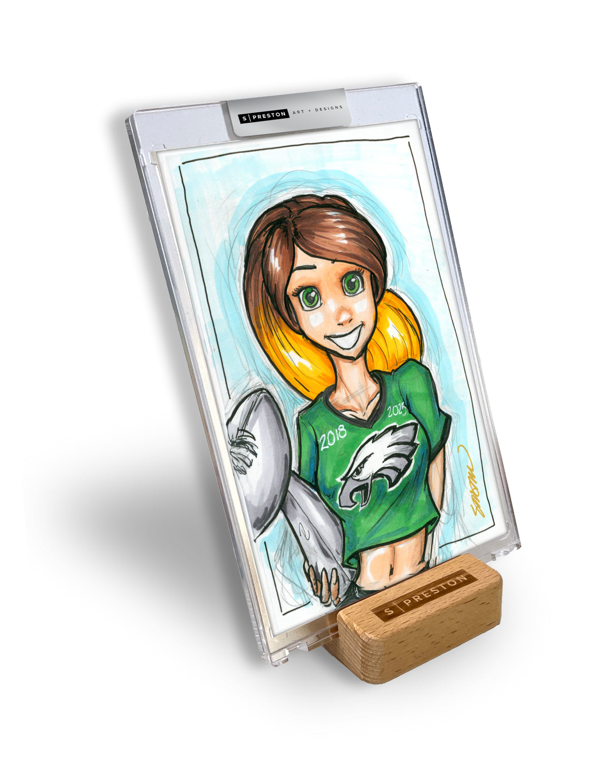 WinS® Every Day Konni Mackenzie Original Art Card Slab 2025-09-25
