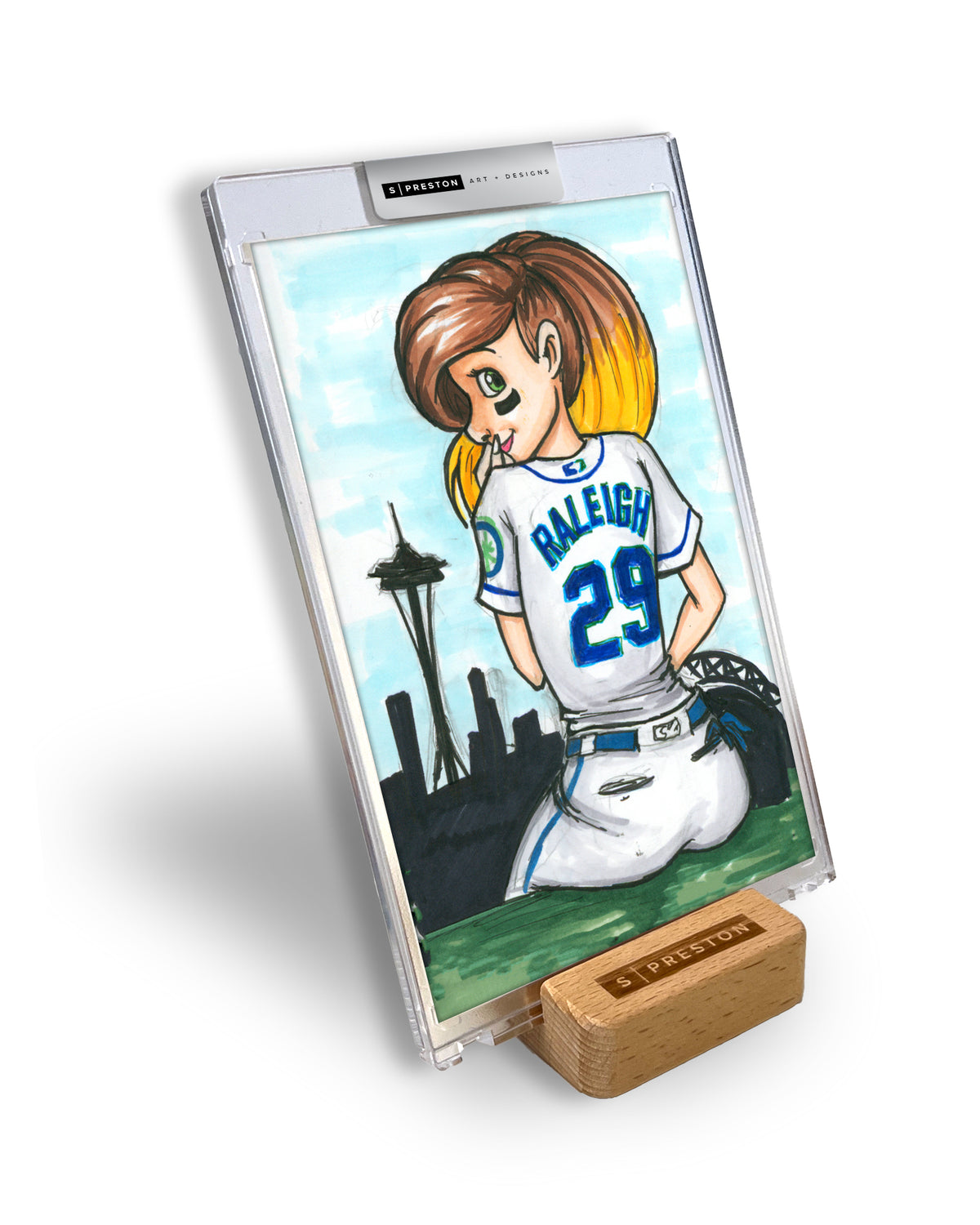 WinS® Every Day Konni Mackenzie Original Art Card Slab 2025-09-26