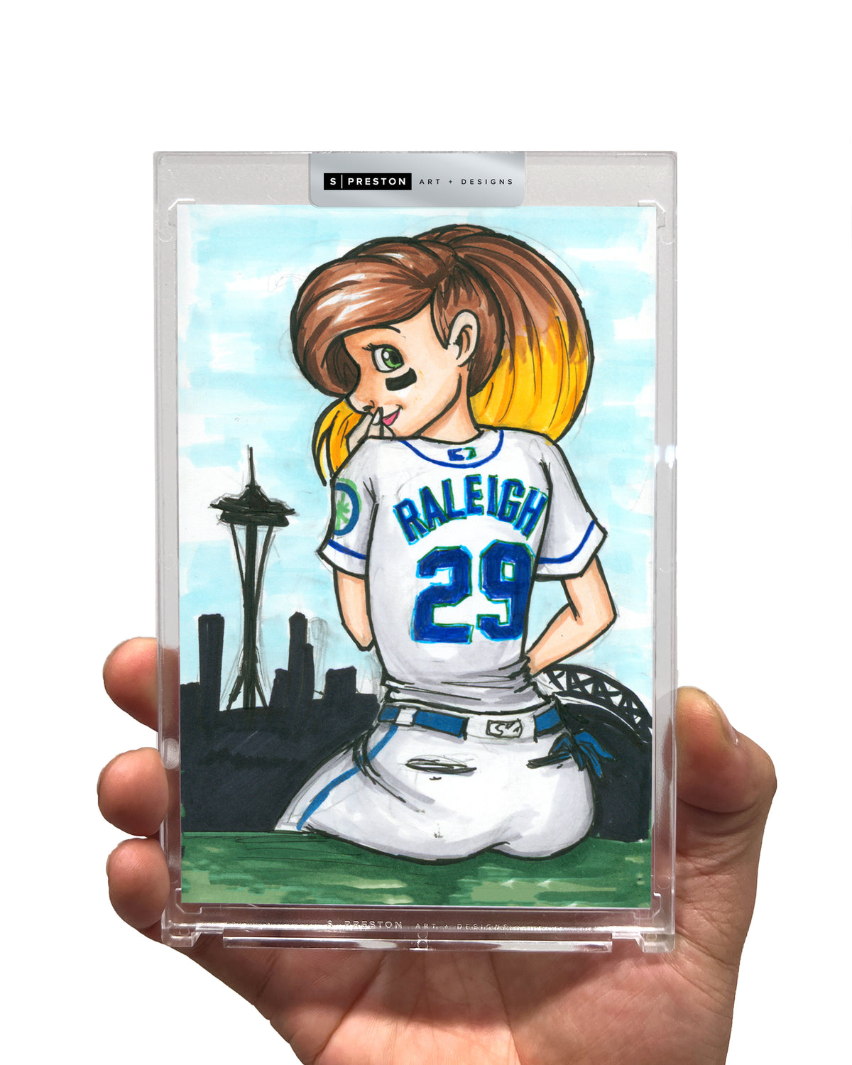 WinS® Every Day Konni Mackenzie Original Art Card Slab 2025-09-26