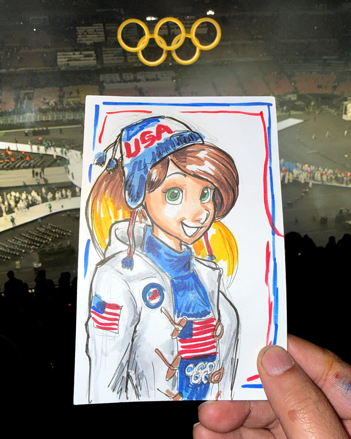 WinS® Every Day Konni Mackenzie Original Art Card Slab 2026-02-06