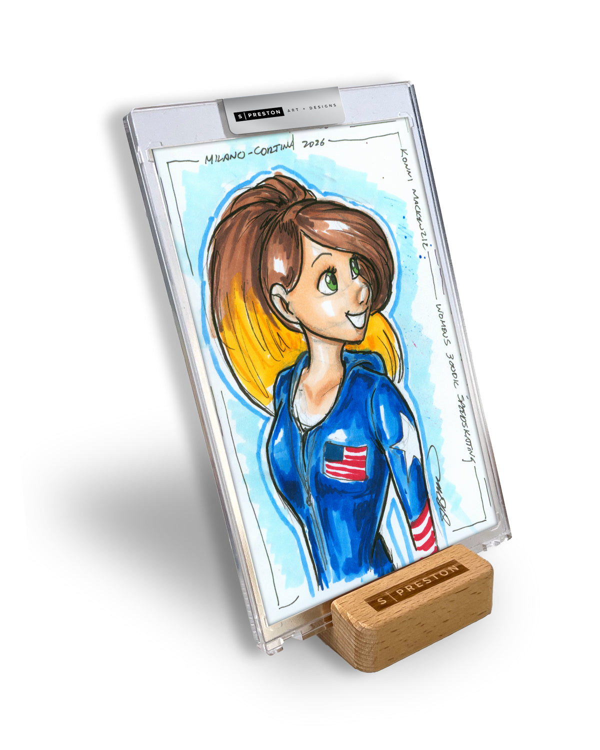 WinS® Every Day Konni Mackenzie Original Art Card Slab 2026-02-07