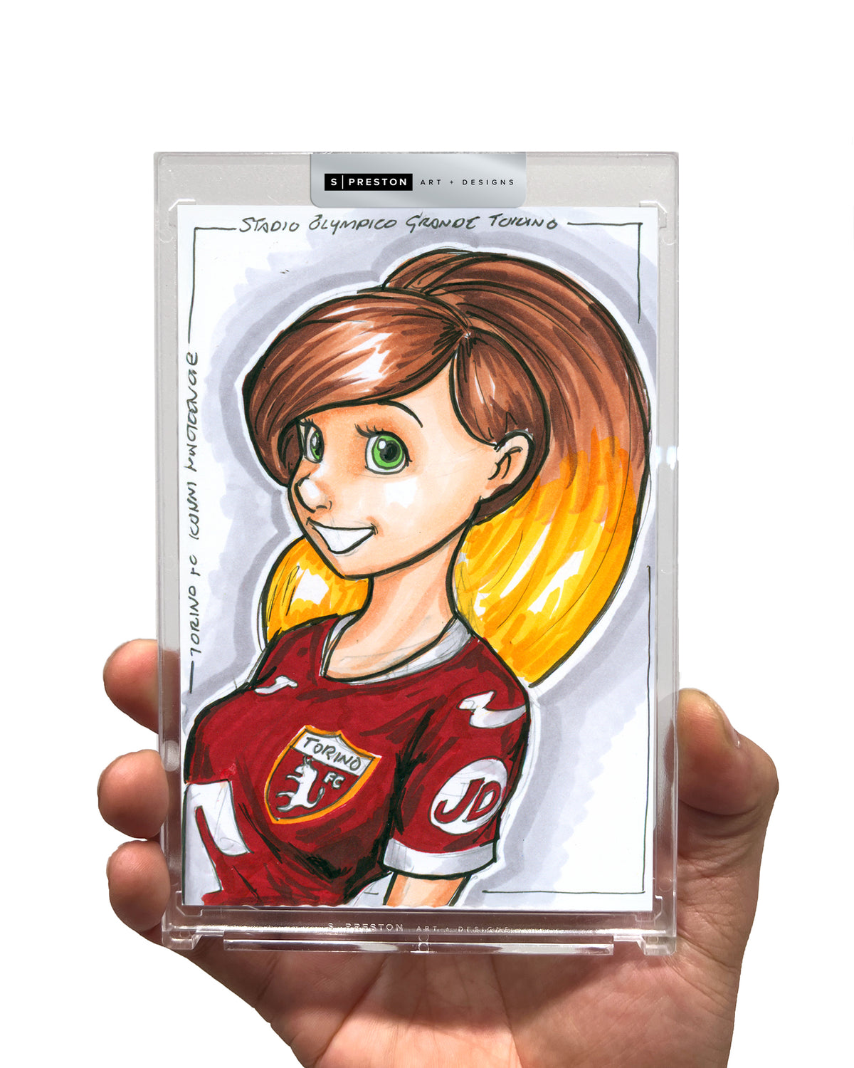 WinS® Every Day Konni Mackenzie Original Art - Torino FC