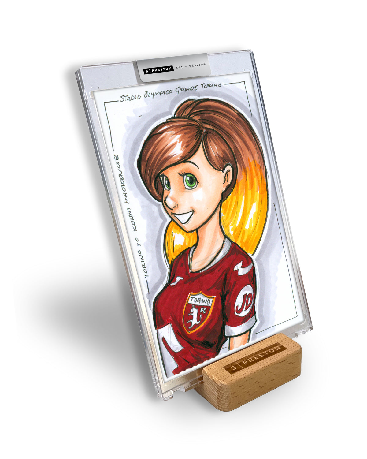 WinS® Every Day Konni Mackenzie Original Art - Torino FC