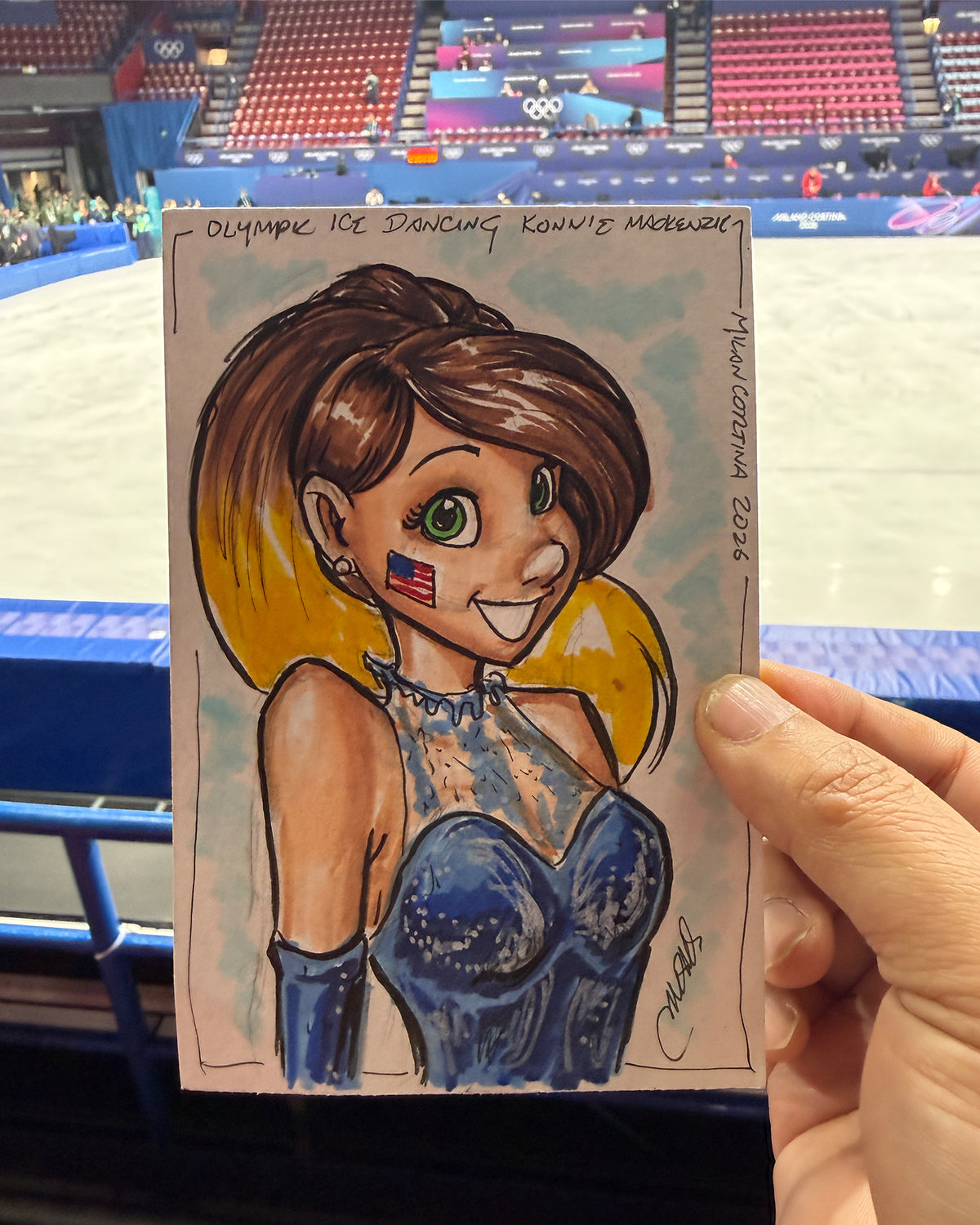 WinS® Every Day Konni Mackenzie Original Art Card Slab 2026-02-09