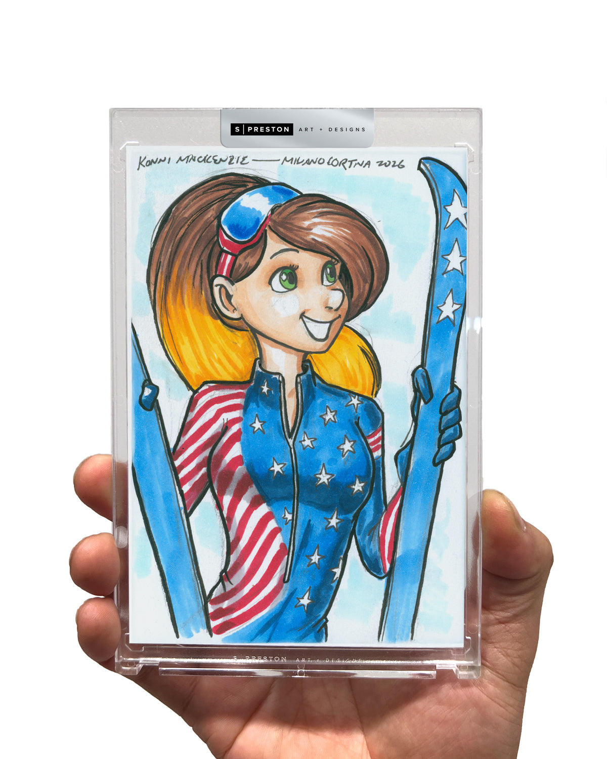 WinS® Every Day Konni Mackenzie Original Art Card Slab 2026-02-11