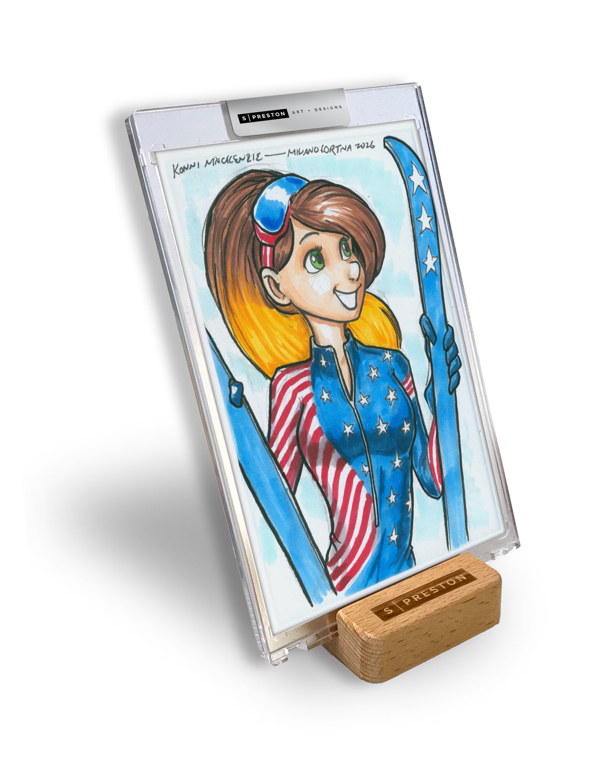 WinS® Every Day Konni Mackenzie Original Art Card Slab 2026-02-11