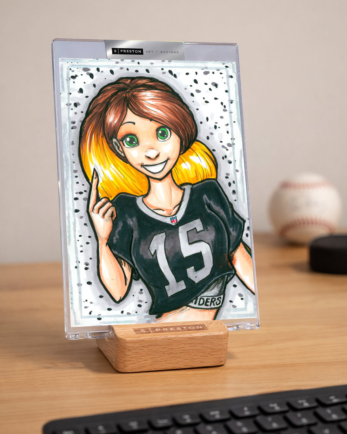 WinS® Every Day Konni Mackenzie Original Art - Mendoza Draft