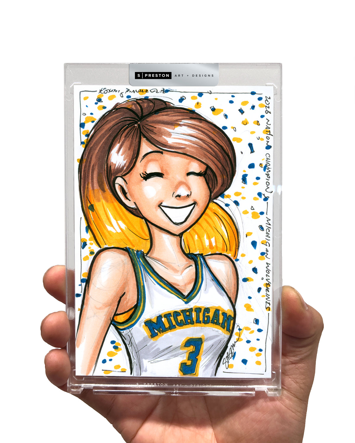 WinS® Every Day Konni Mackenzie Original Art Card Slab 2026-04-07