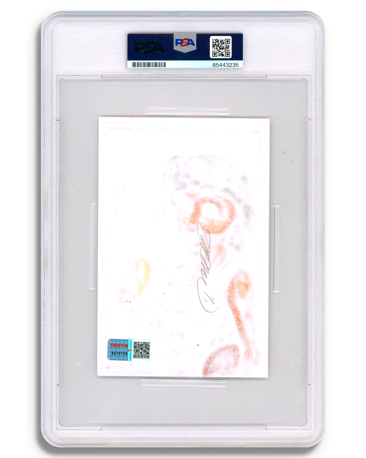 Konni Mackenzie Original Art - Cheryl Miller Autographed - Art Slab - PSA Mint 9