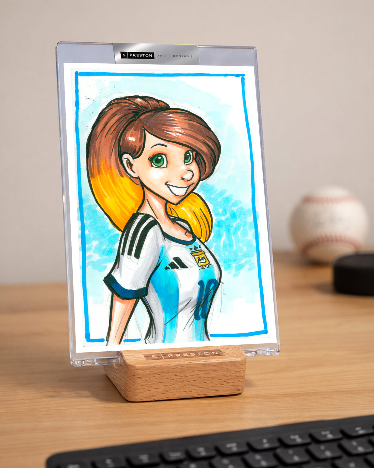 WinS® Every Day Konni Mackenzie Original Art - Argentina