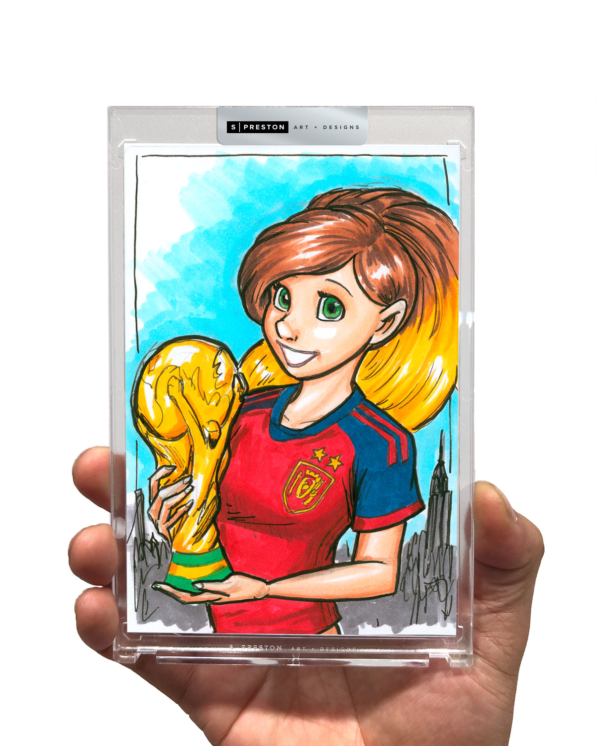 WinS® Every Day Konni Mackenzie Original Art - World Cup Champions