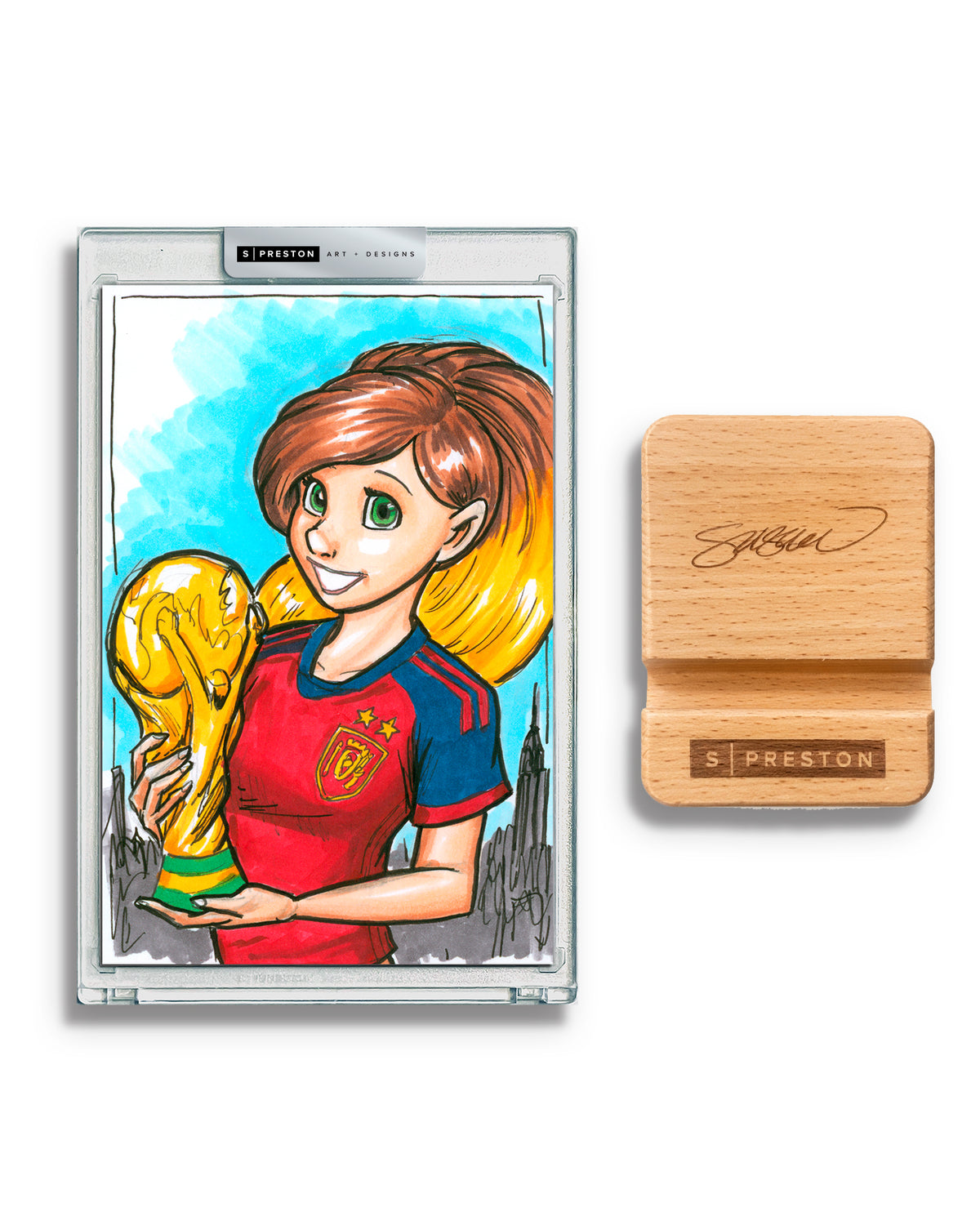 WinS® Every Day Konni Mackenzie Original Art - World Cup Champions