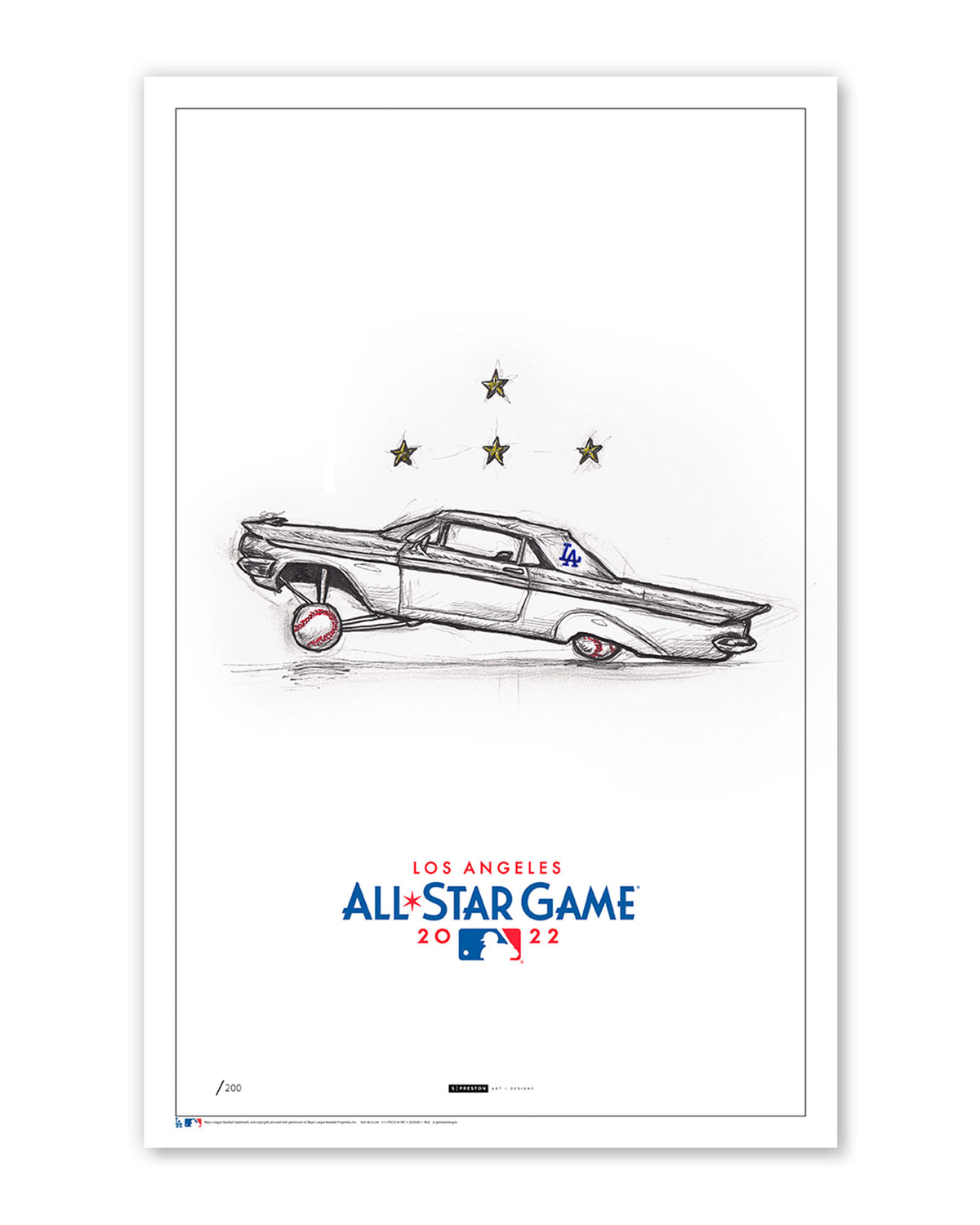 2022 MLB All-Star Game Sketch