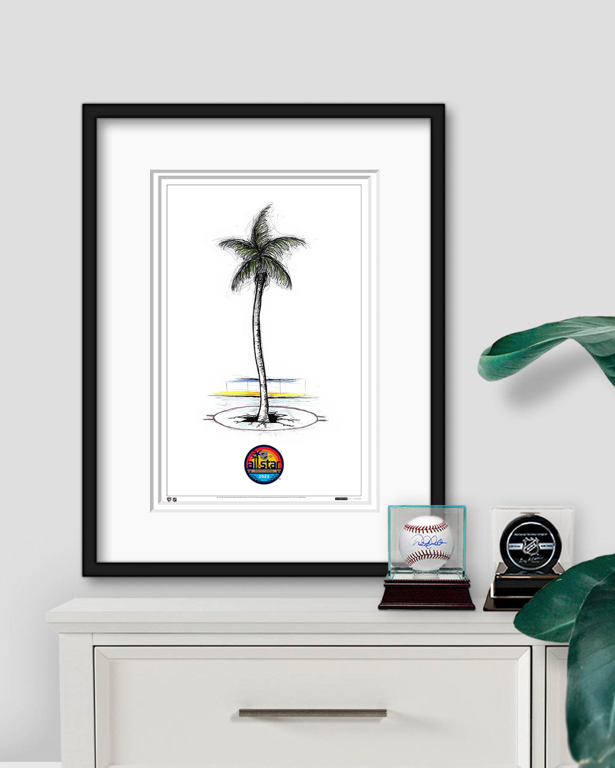 2023 NHL All-Star Game Sketch Limited Edition Art Print
