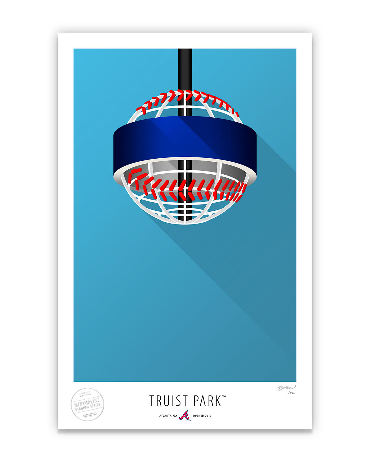 Minimalist Truist Park