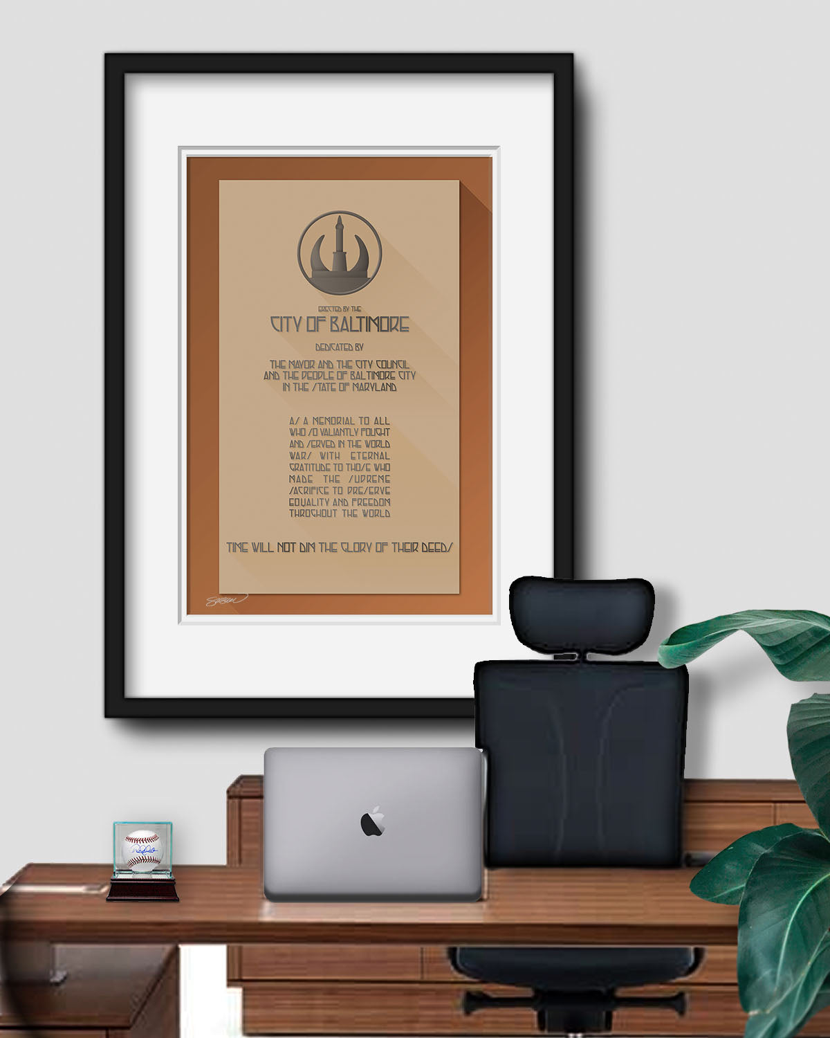 Minimalist Memorial Stadium