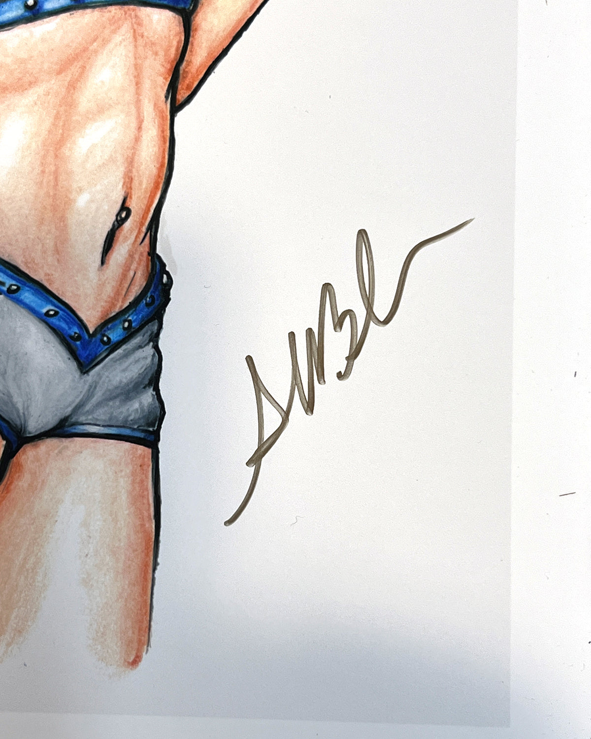 The Little Miss Bliss Print - Alexa Bliss Autographed - Authenticated