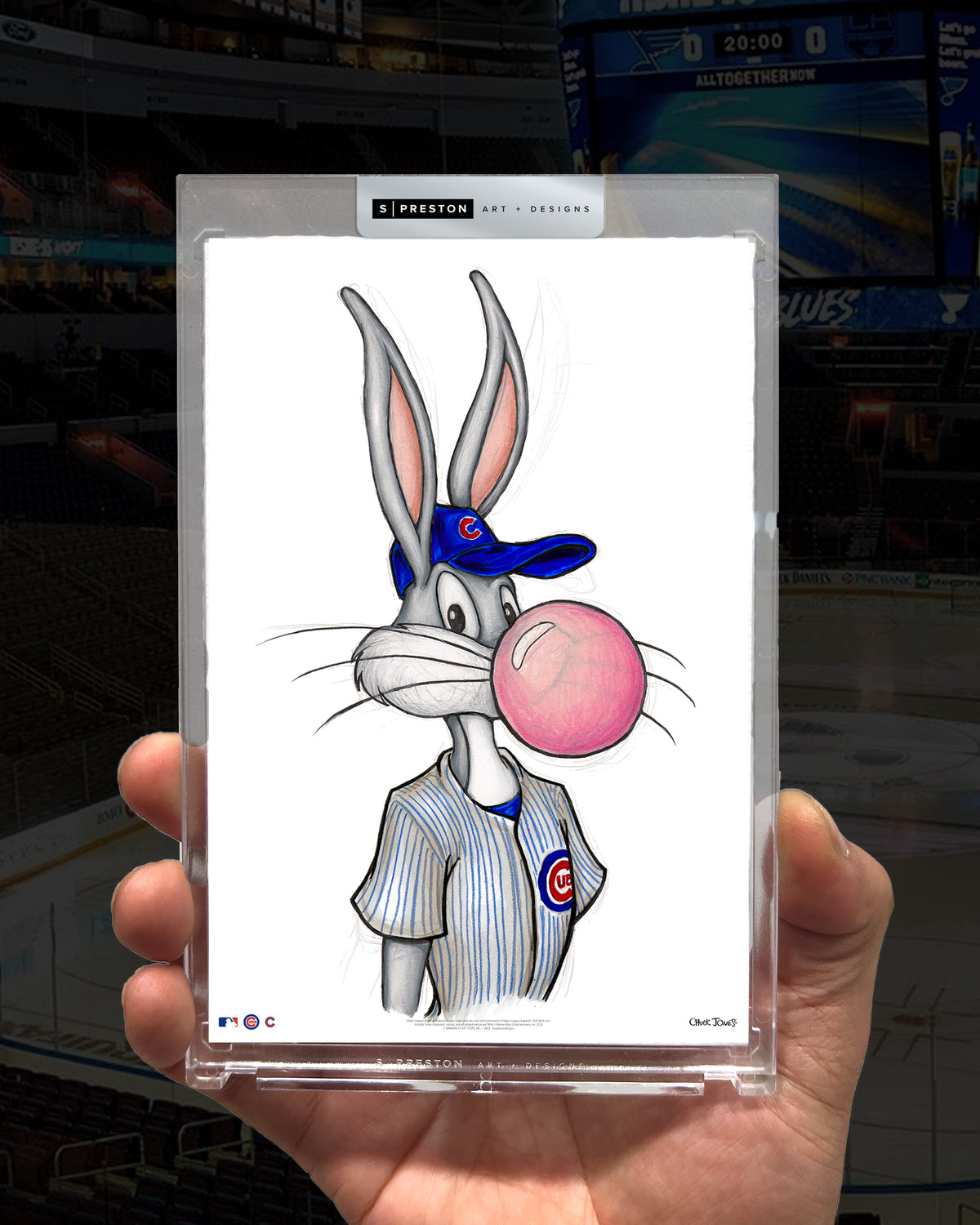 Bubblegum Bugs x MLB Cubs Limited Edition Art Card Slab