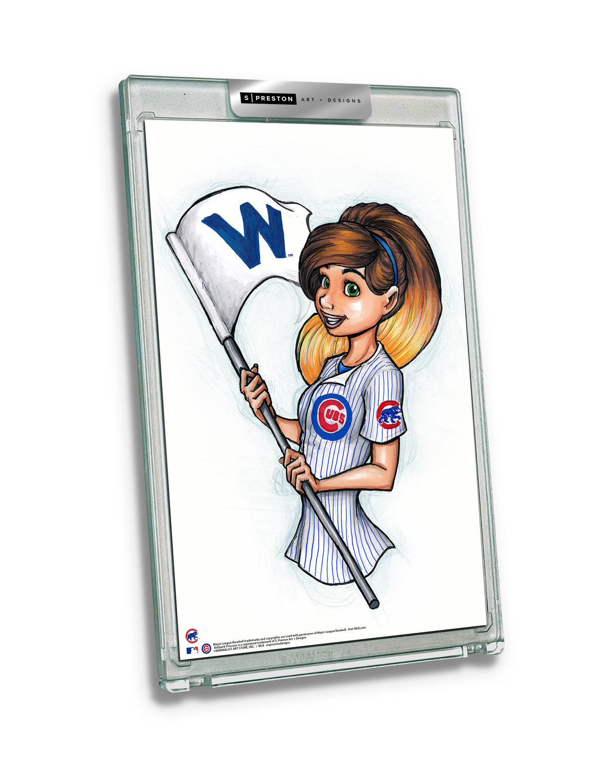 WinS® Cubs Konni Mackenzie Limited Edition Art Card Slab