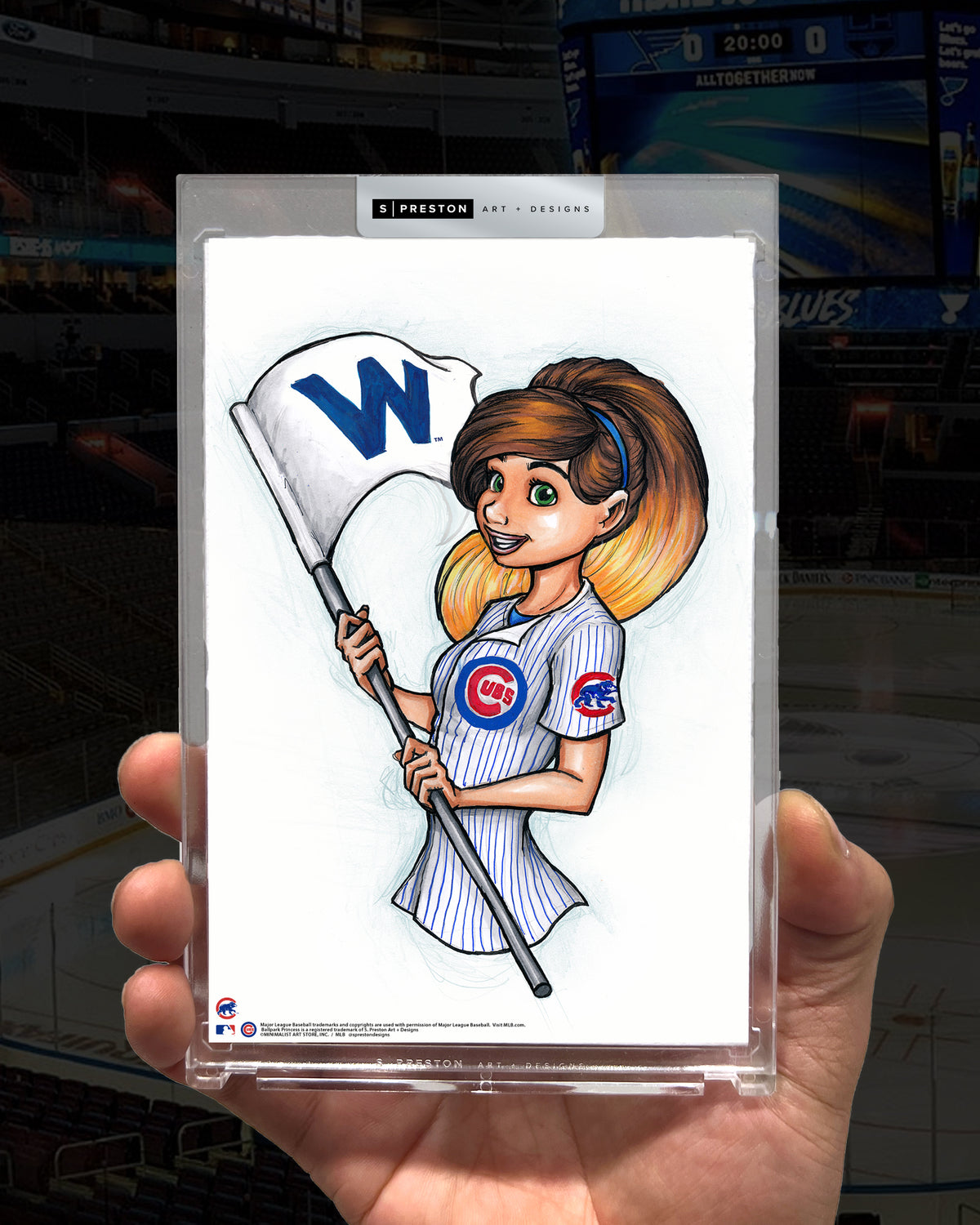 WinS® Cubs Konni Mackenzie Limited Edition Art Card Slab
